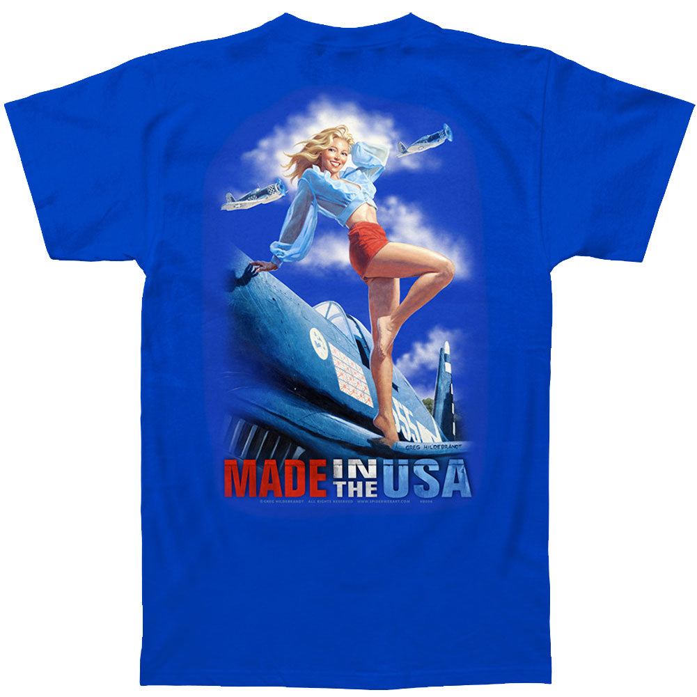 Novelty Made In The USa T-shirt