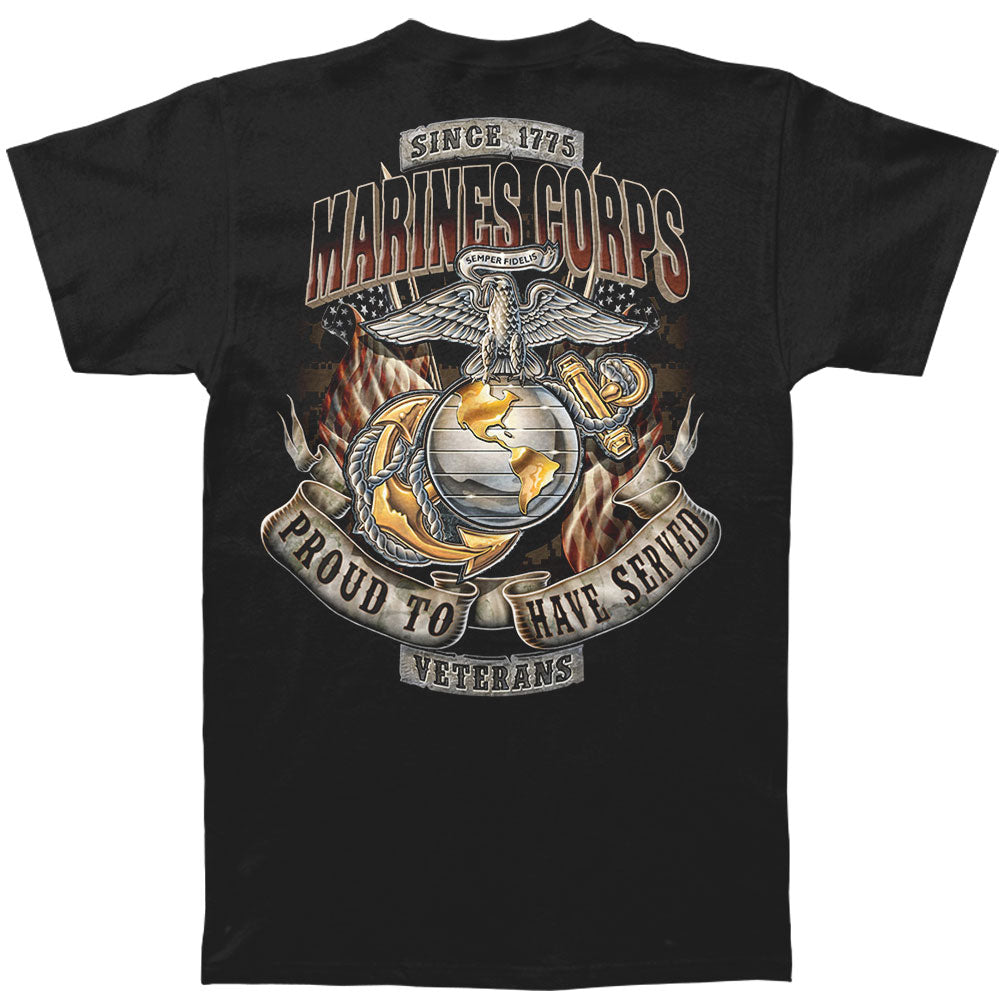 Novelty Marines Proud To Have Served T-shirt