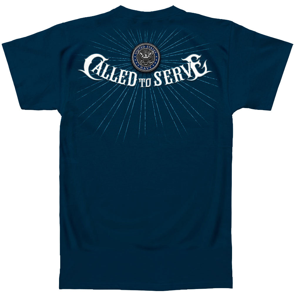 Novelty Navy Call To Serve T-shirt