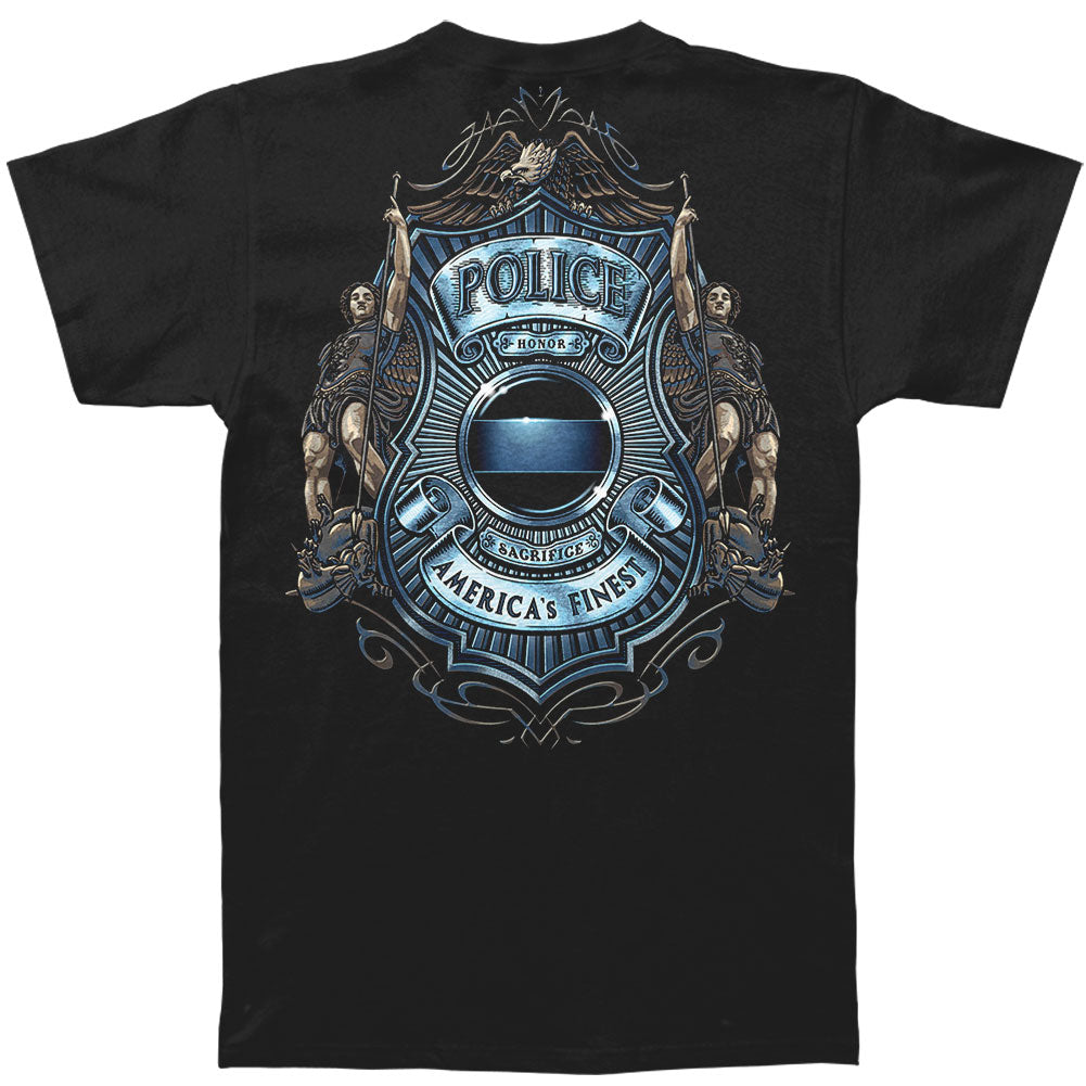 Novelty Novelty Police American Finest Justice T-shirt
