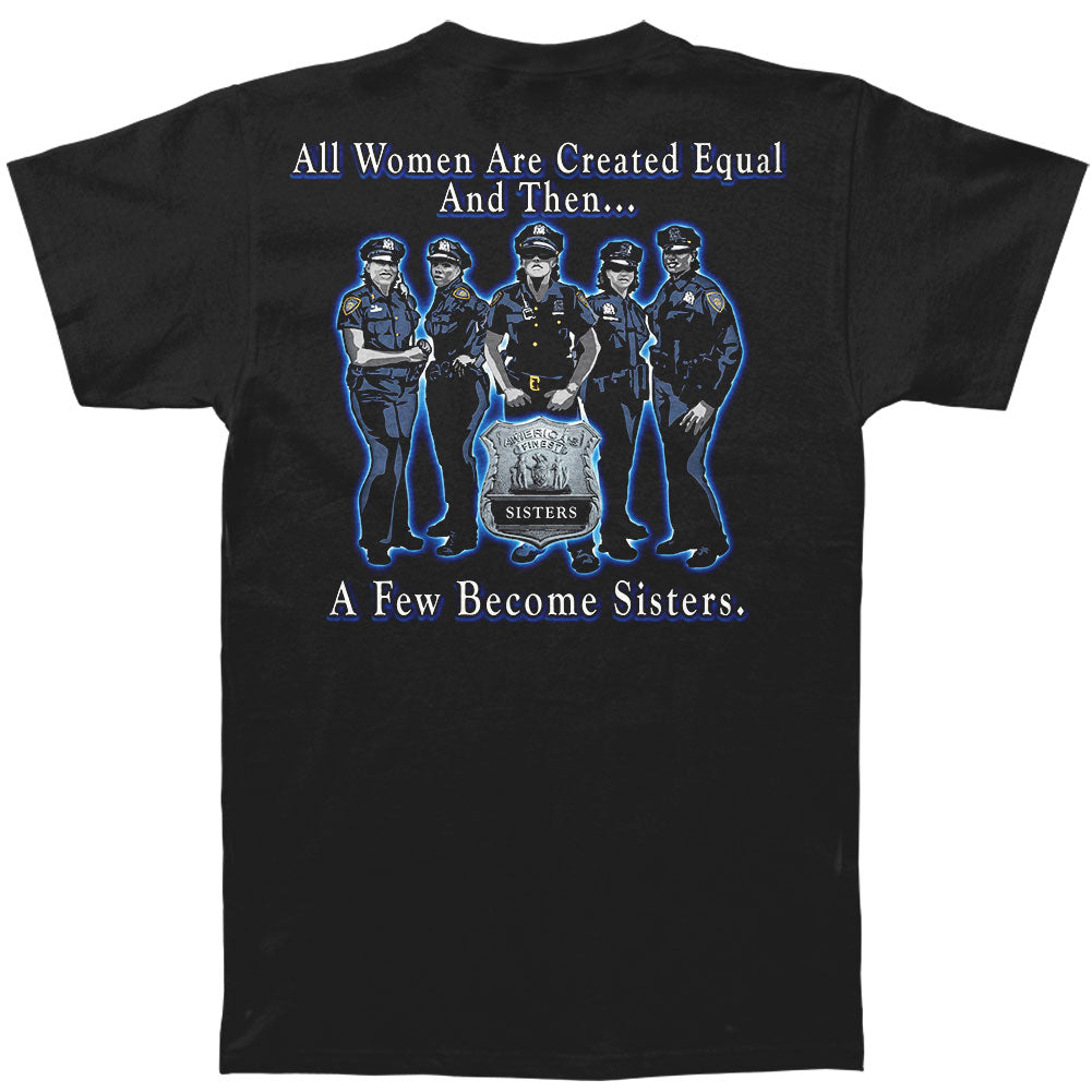 Novelty Police Sisterhood T-shirt