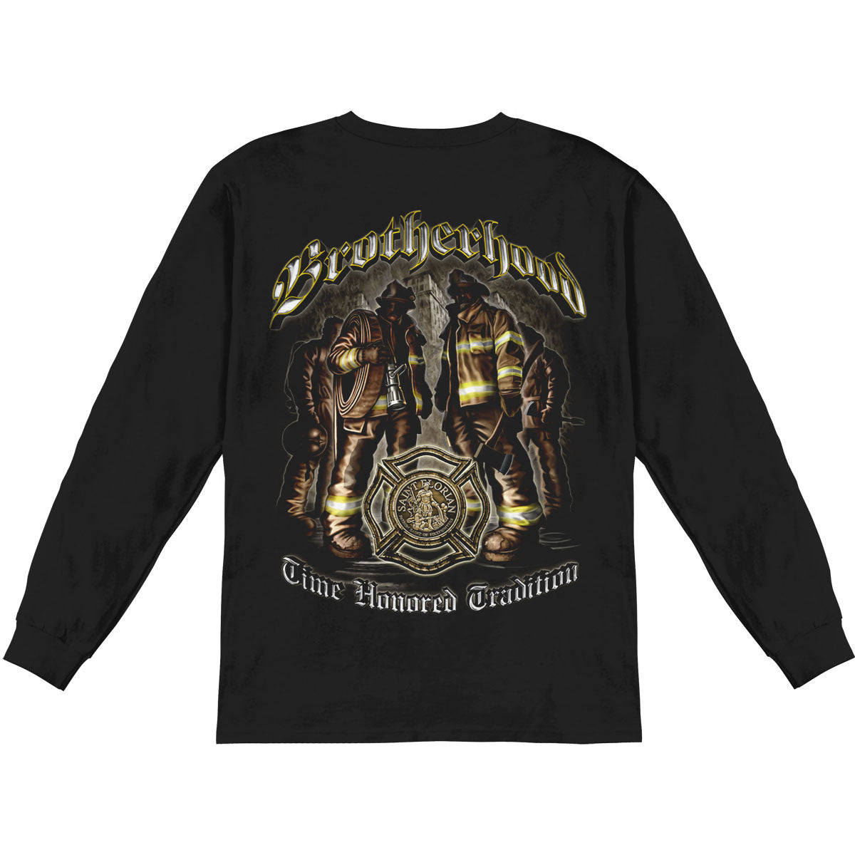 Novelty Time Honored Tradition Brotherhood Long Sleeve Back