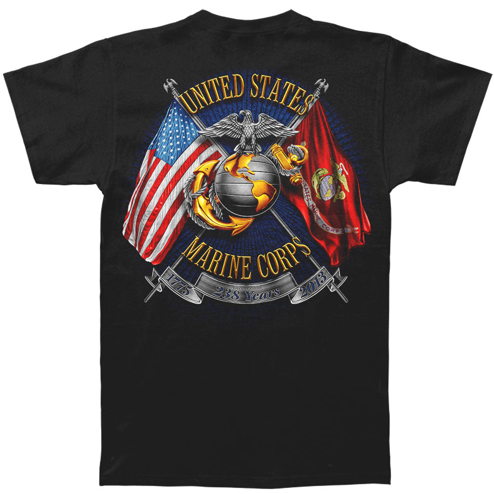 Novelty USMC Birthday Shirt 2013 T-shirt