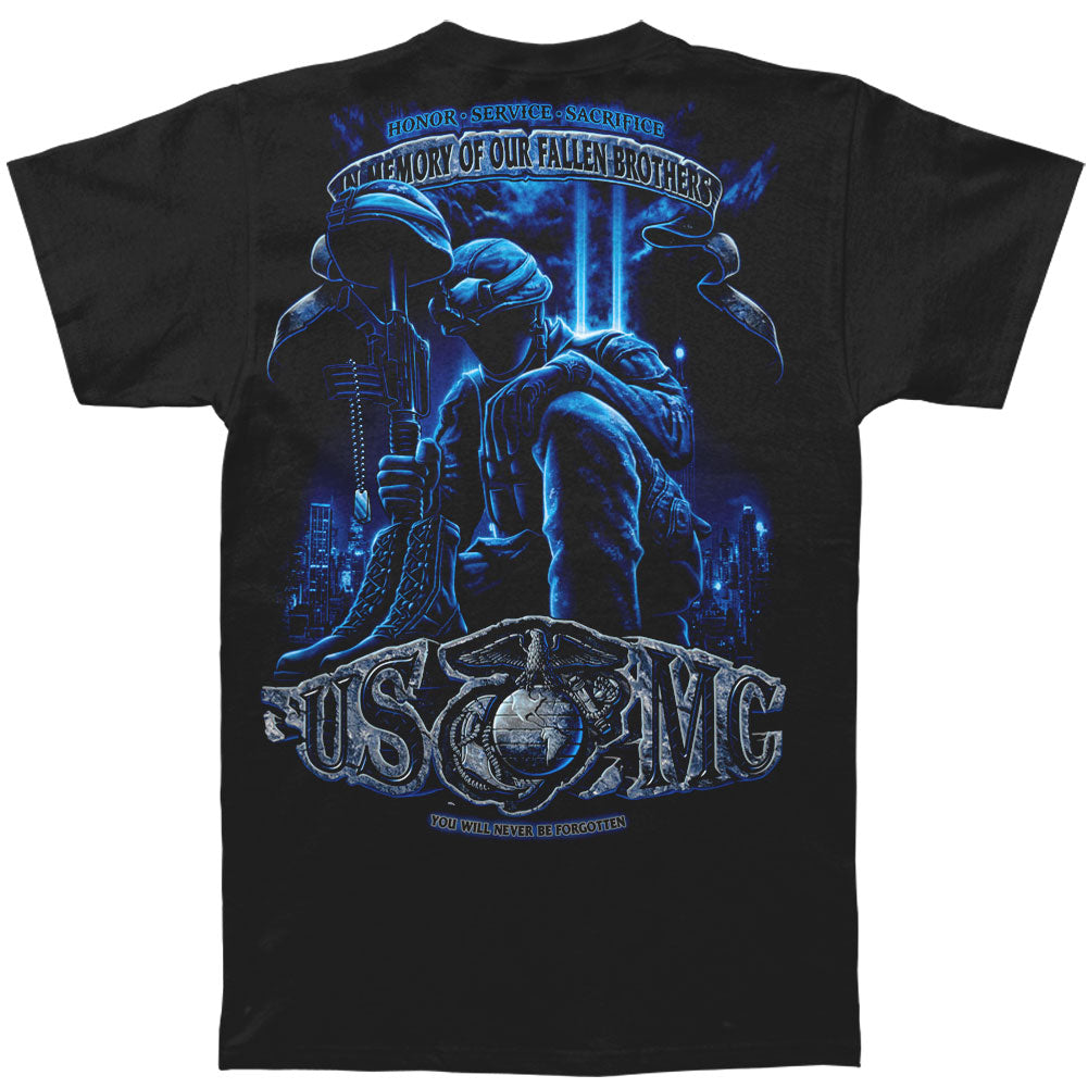 Novelty USMC Never Forget T-shirt