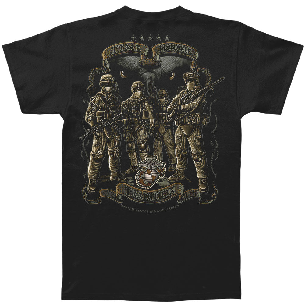Novelty USMC Time Honor Tradition Eagle T-shirt