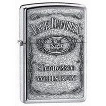 Jack Daniel's Pewter Emblem Refillable Lighter