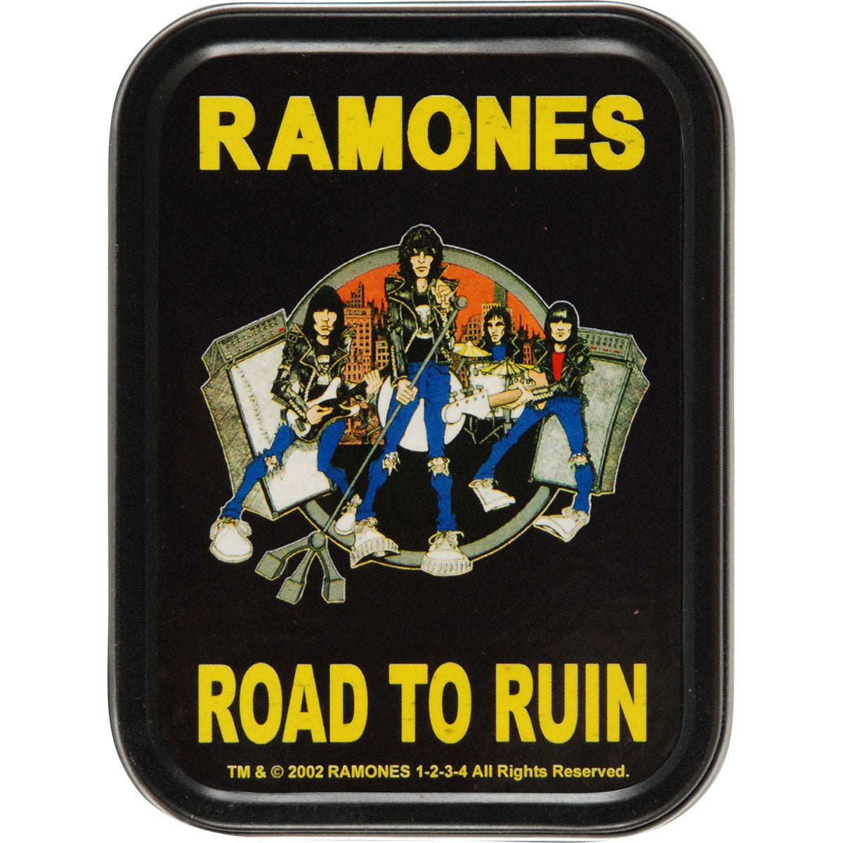 Ramones Road To Ruin Stash Tin Front