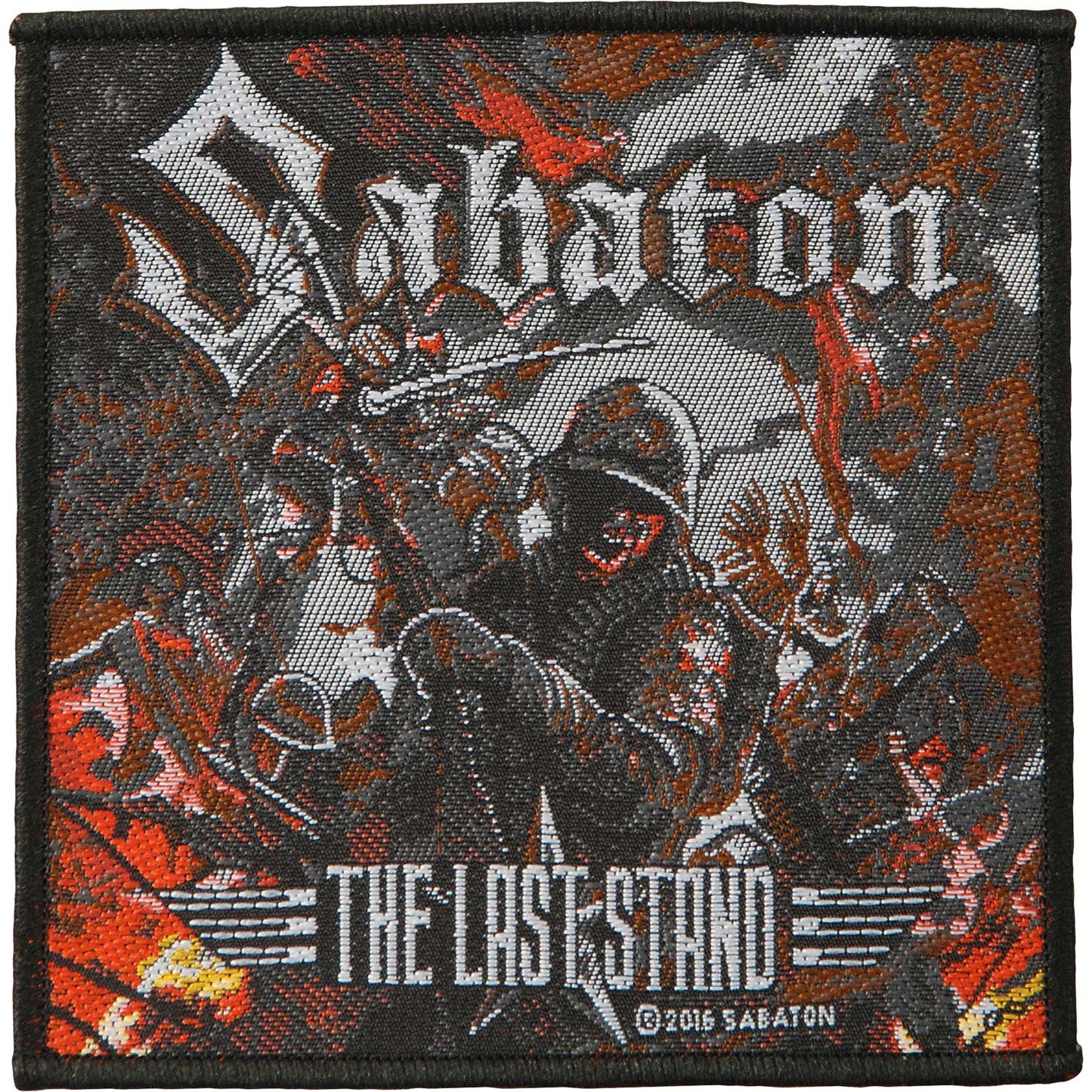 Sabaton The Last Stand Woven Patch