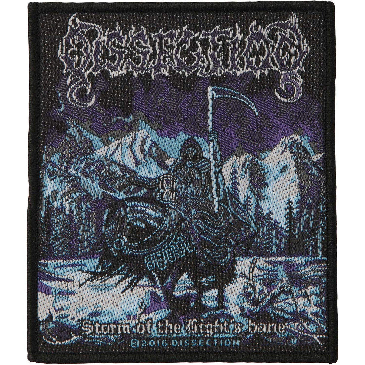 Dissection Storm Of The Light's Bane Woven Patch