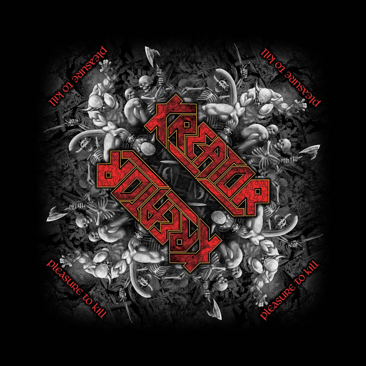 Kreator Pleasure To Kill Bandana Front