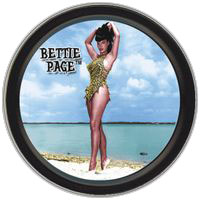 Bettie Page Beach Stash Tin