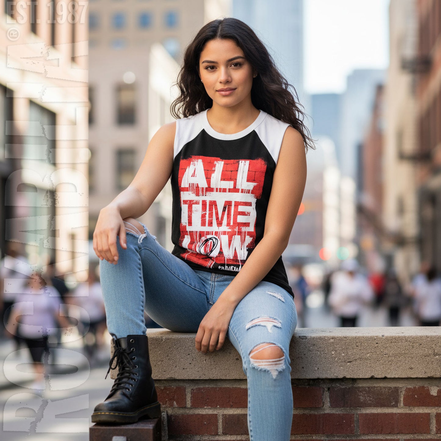 All Time Low Alley Womens Tank Alt 2