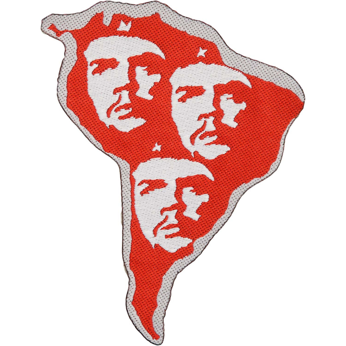 Che Guevara South America Woven Patch Front