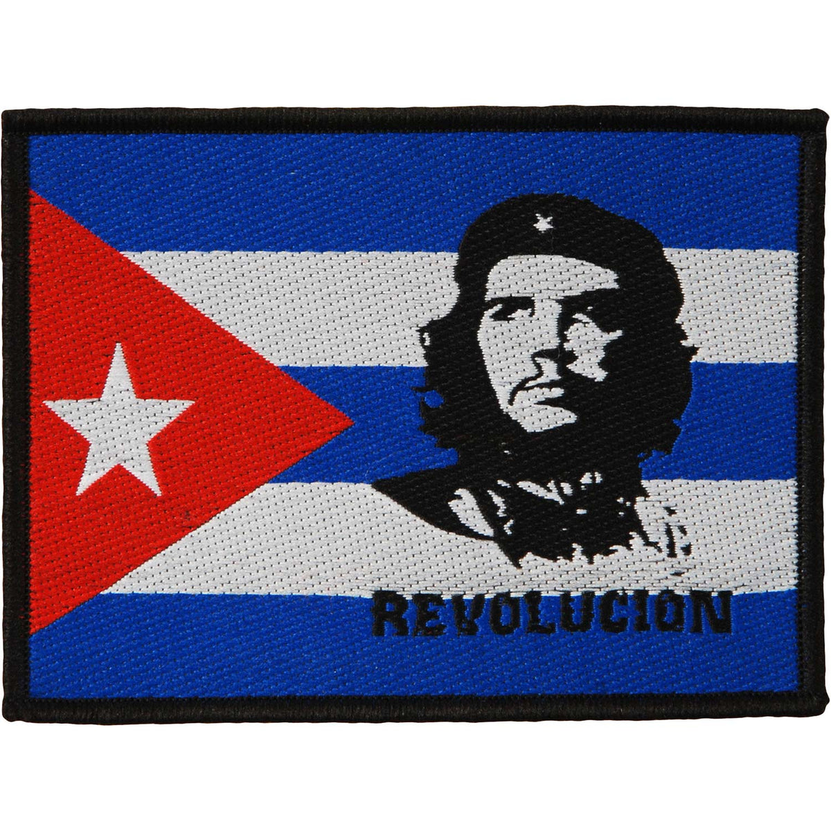 Che Guevara Revolution Woven Patch Front