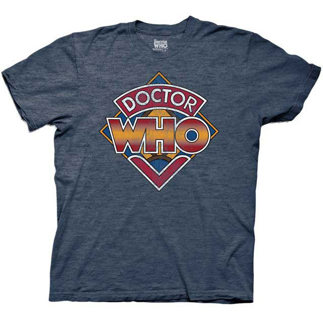 Doctor Who Vintage Who Slim Fit T-shirt Front