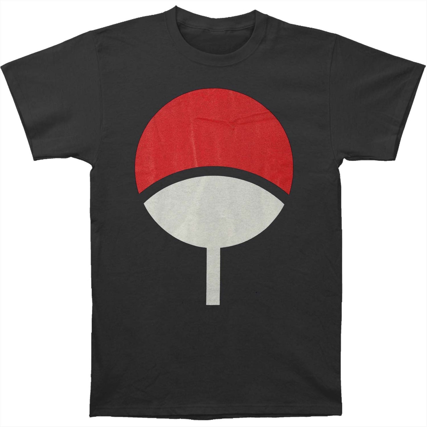 Naruto Sasuke Uchiha Symbol Slim Fit T-shirt Front