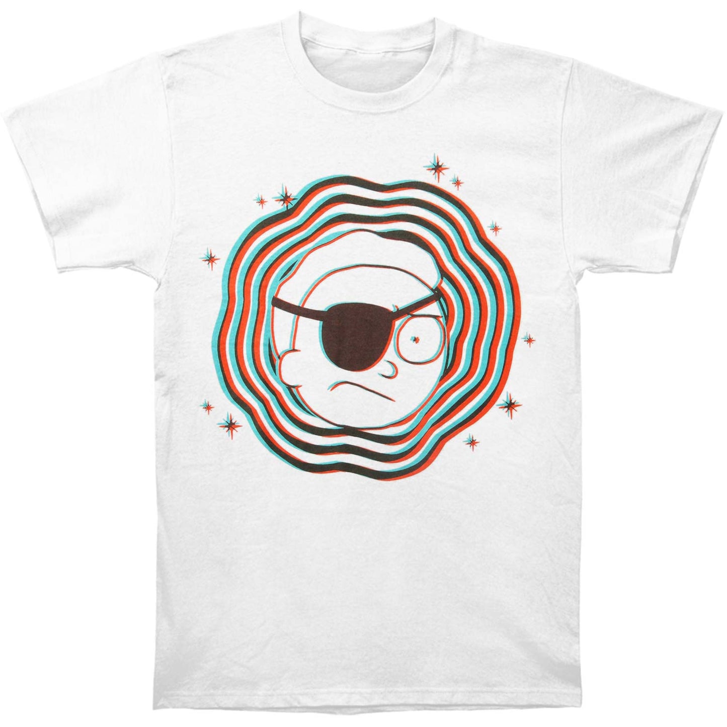 Rick And Morty Evil Morty Slim Fit T-shirt Front