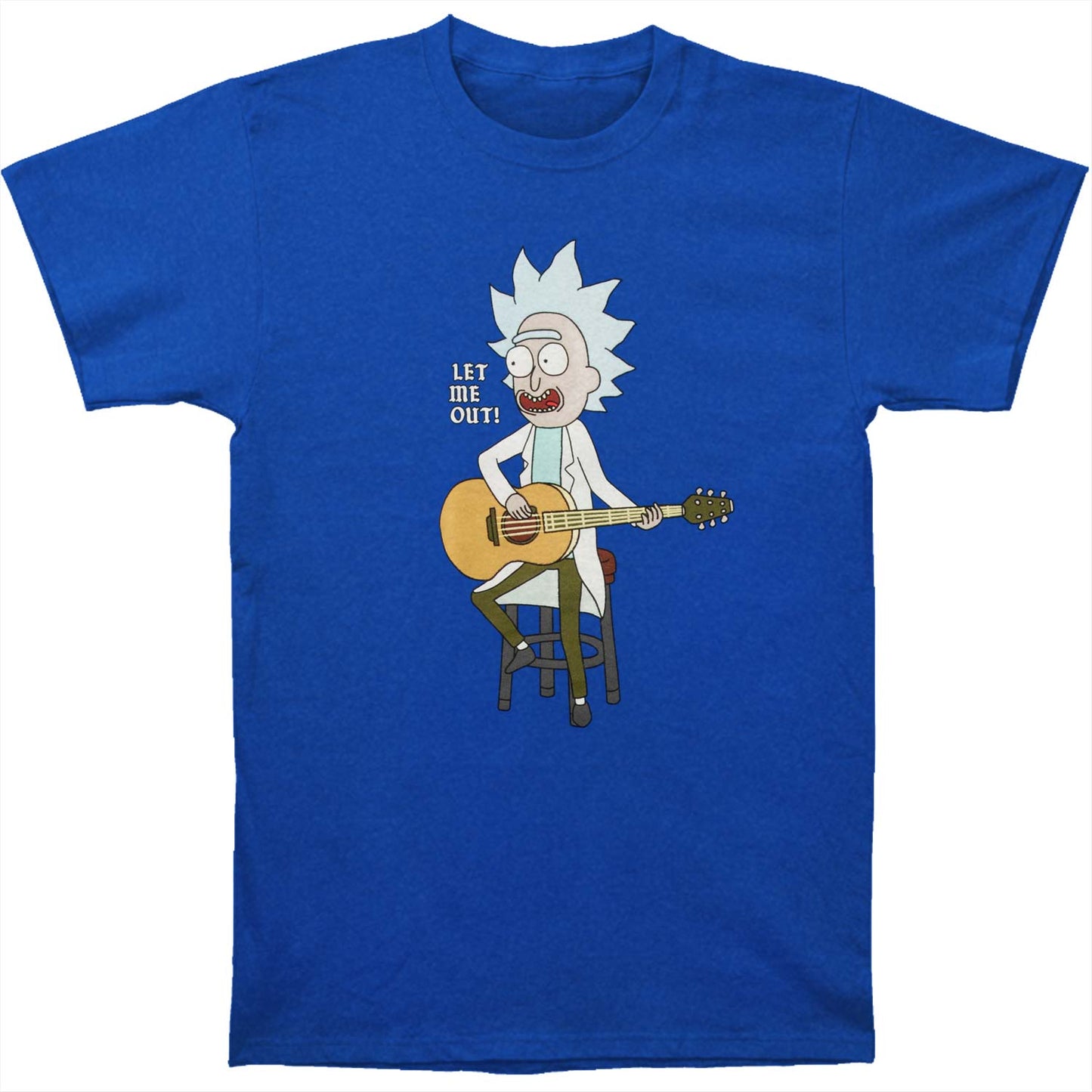 Rick And Morty Let Me Out Slim Fit T-shirt Front