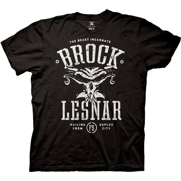 WWE Brock Lesnar Slim Fit T-shirt Front