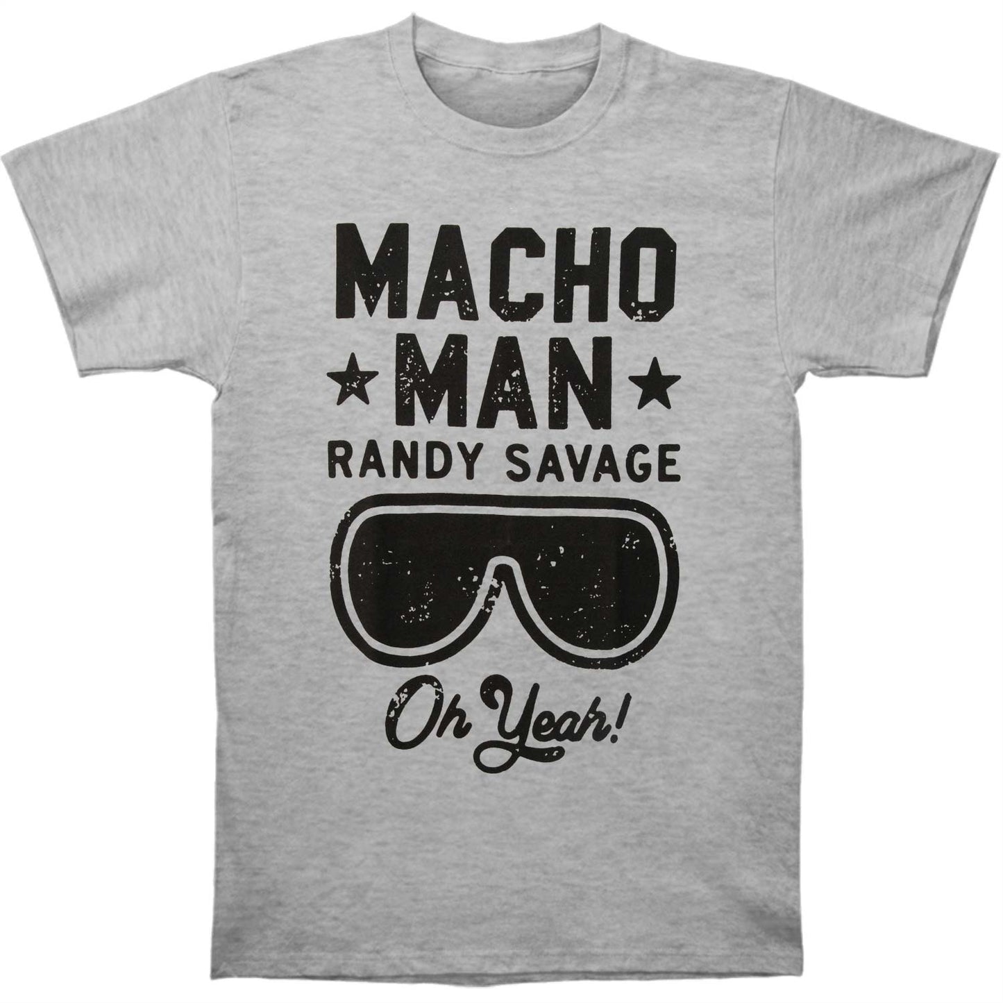 Macho Man Slim Fit T-shirt Front