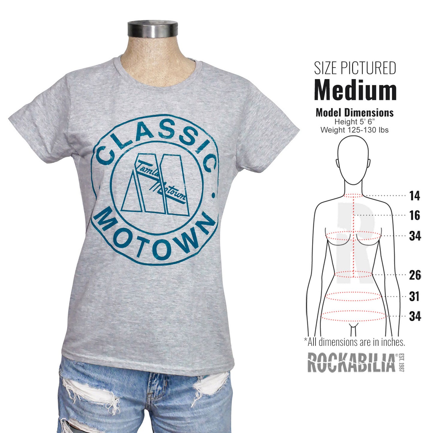 Motown Classic Circle Junior Top Alt 3