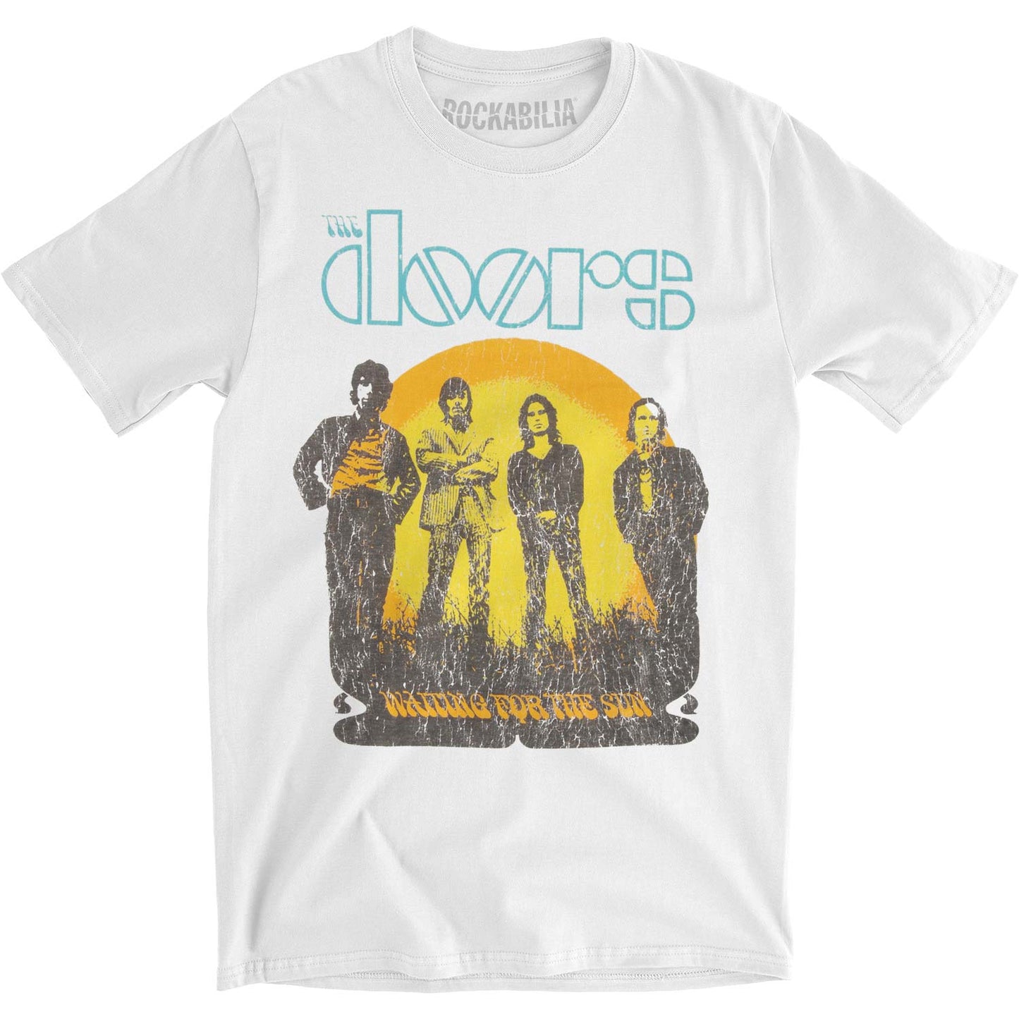 Doors Waiting For The Sun Slim Fit T-shirt Front