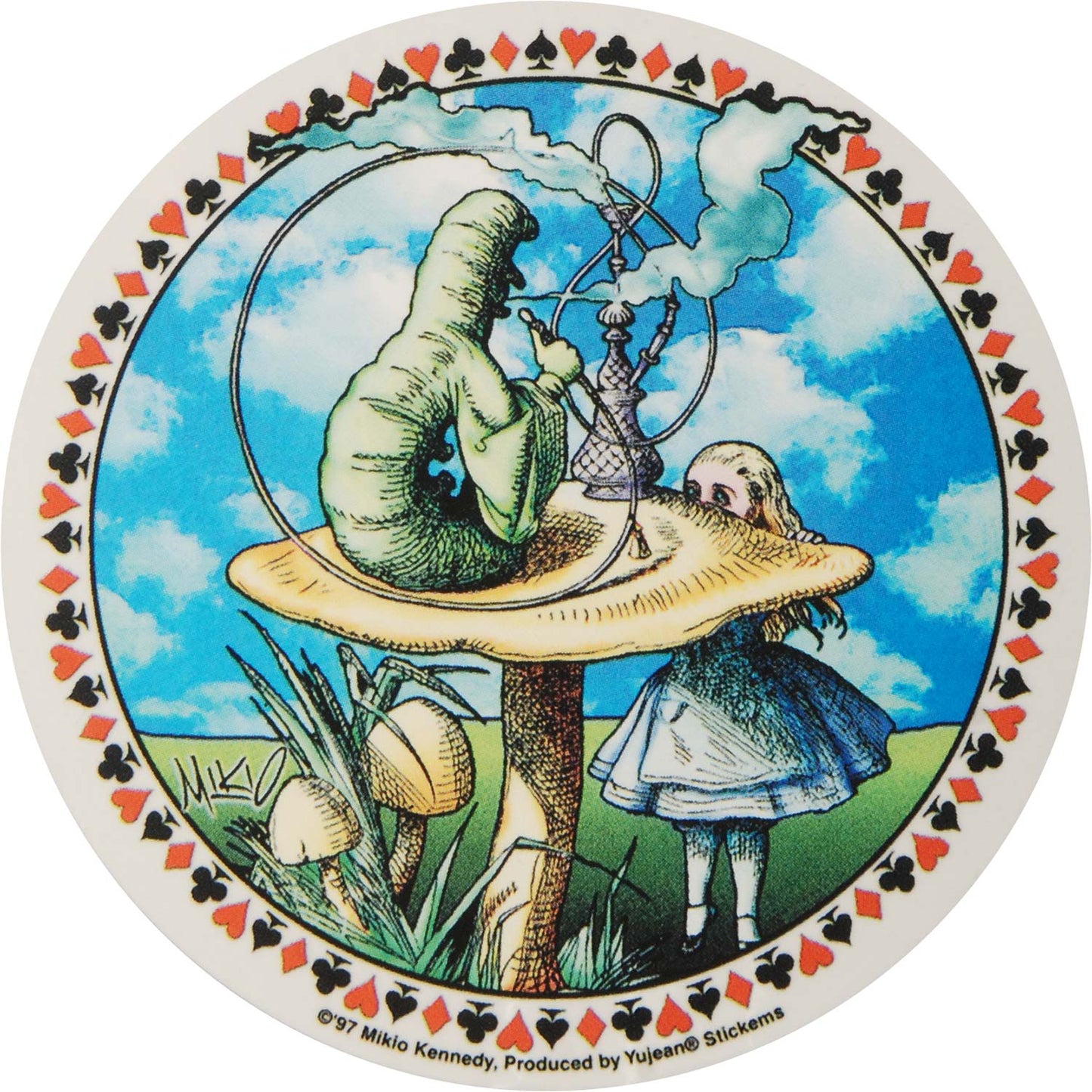 Alice In Wonderland Go Ask Alice Sticker
