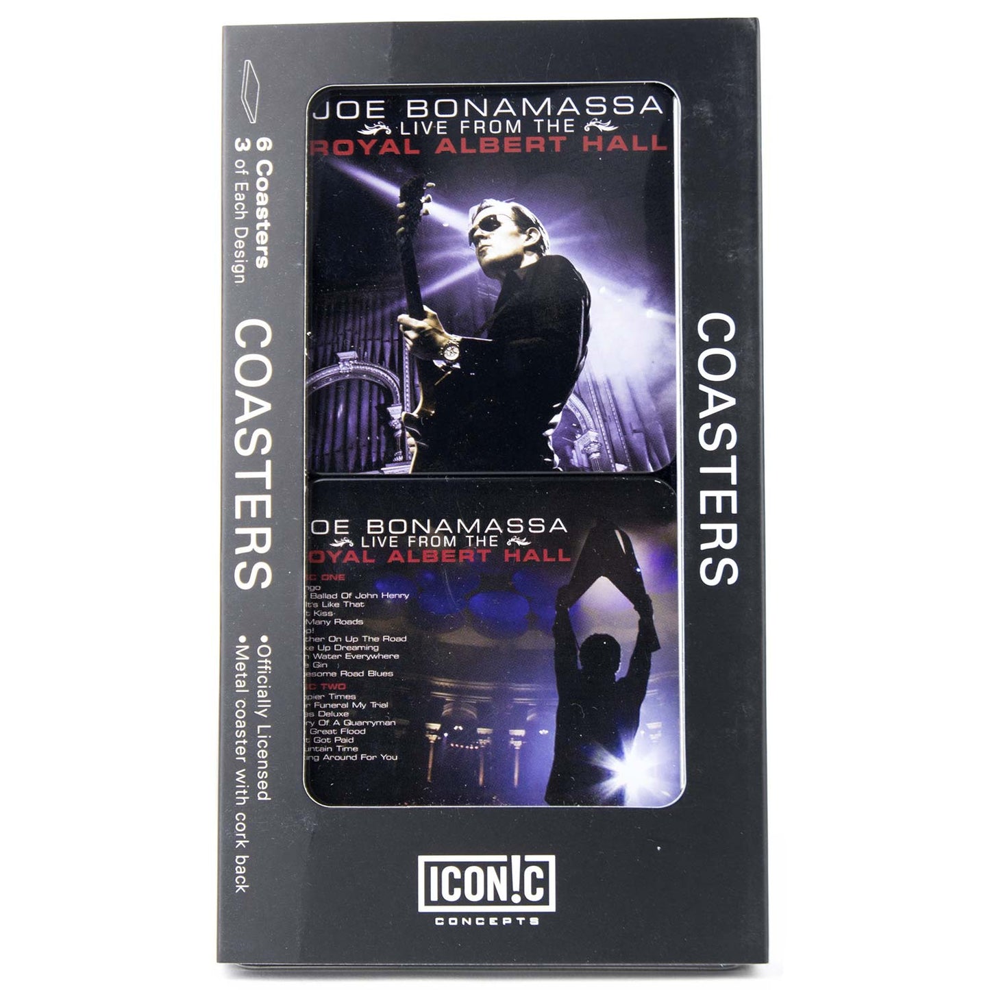 Joe Bonamassa Royal Albert Hall Coaster Set