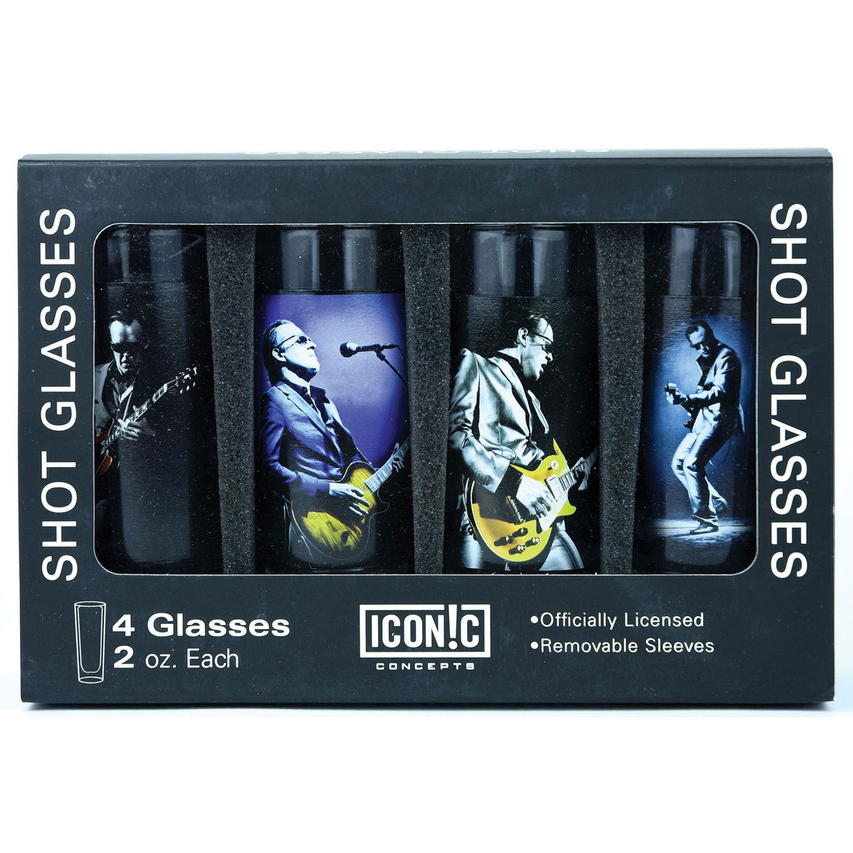Joe Bonamassa Photos Shot Glass Set Front