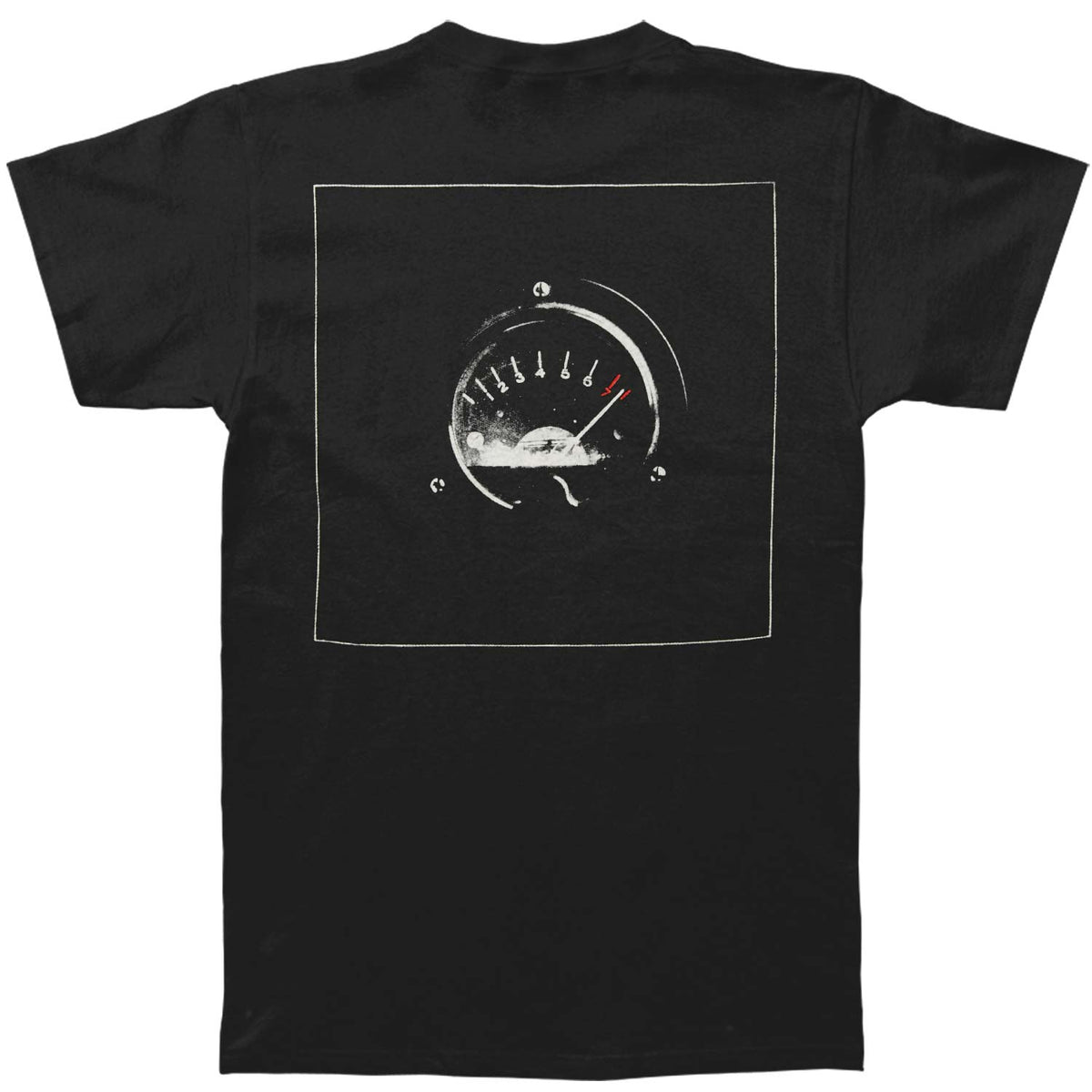 King Crimson Red/Speedometer T-shirt Back