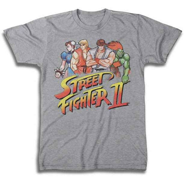 Street Fighter Group T-shirt