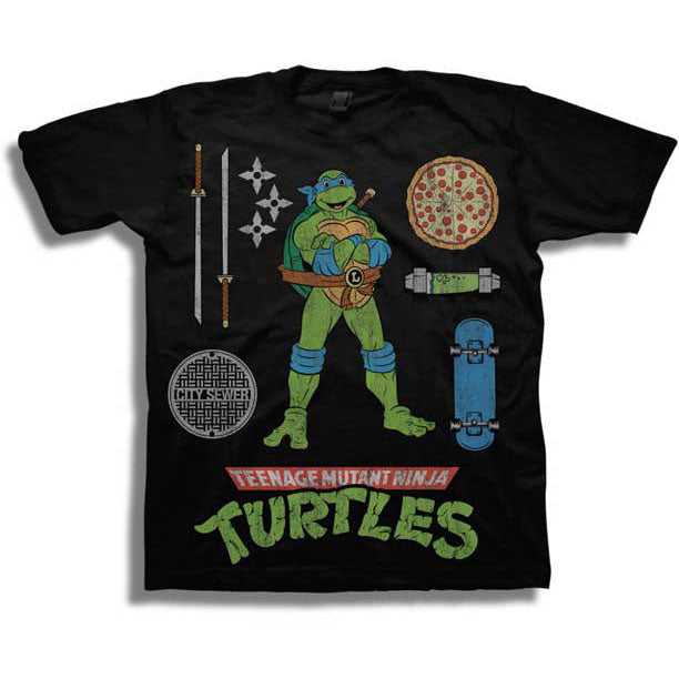 Teenage Mutant Ninja Turtles Leo Childrens T-shirt Front