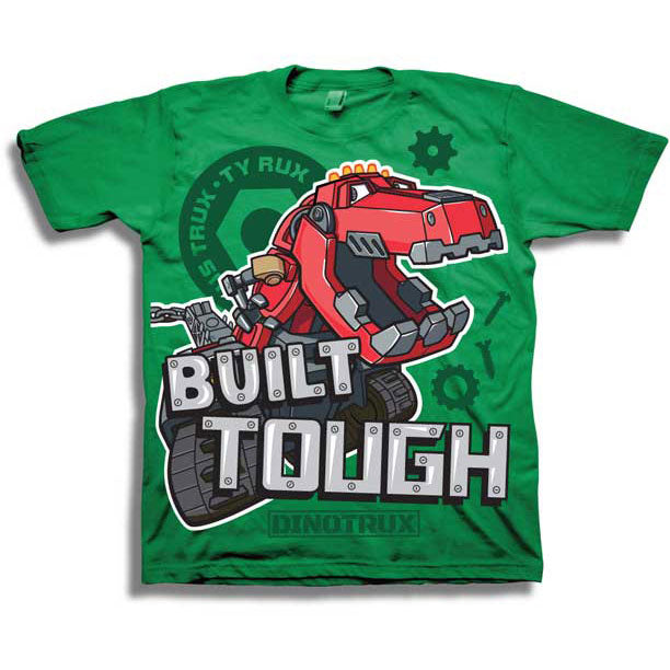 Dinotrux Built Tough Childrens T-shirt Front
