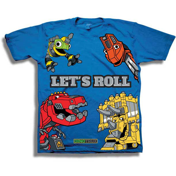 Dinotrux Lets Roll Childrens T-shirt