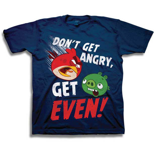 Angry Birds Get Even Childrens T-shirt