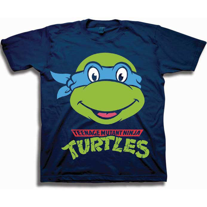 Teenage Mutant Ninja Turtles Leo Face Childrens T-shirt