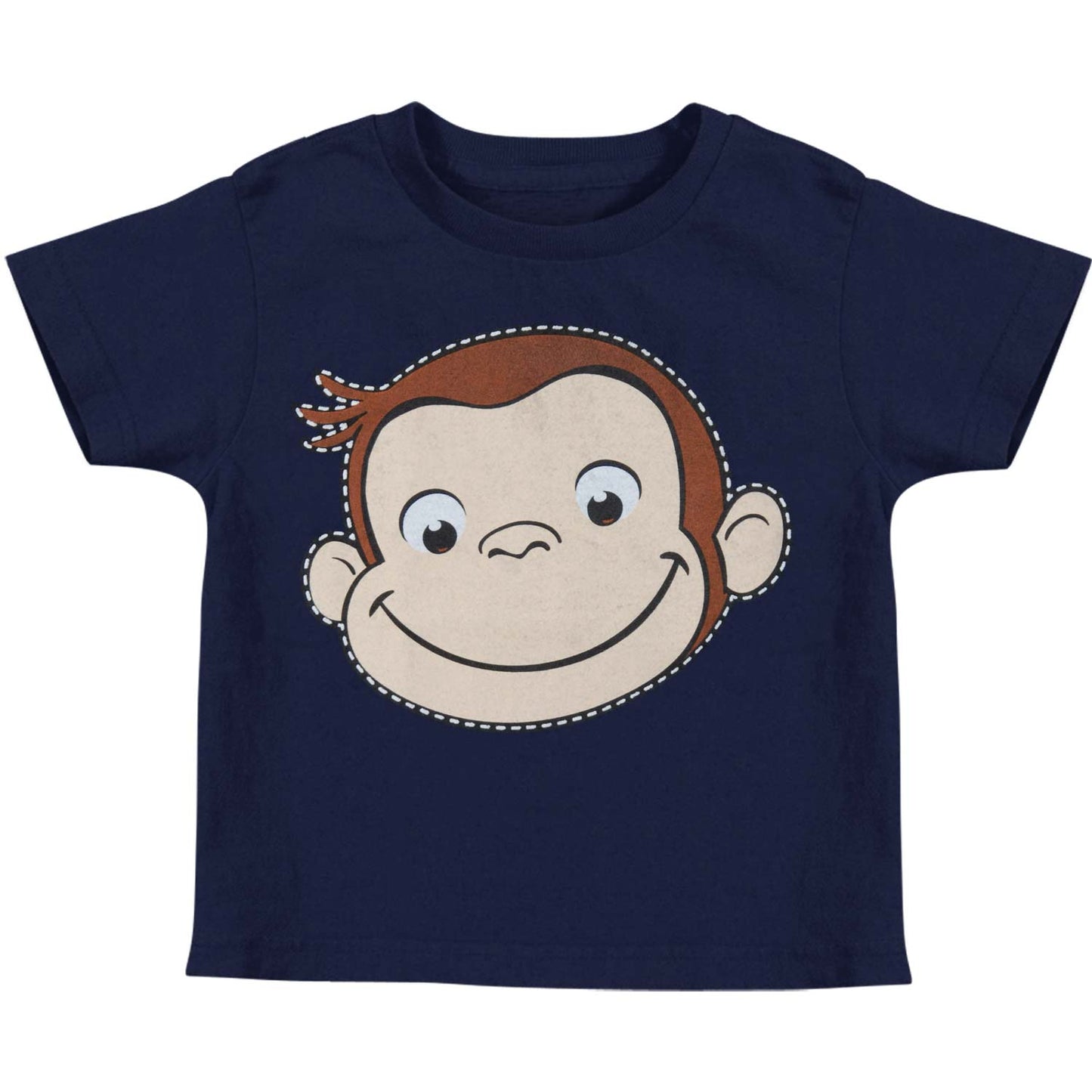 Curious George Big Face Childrens T-shirt
