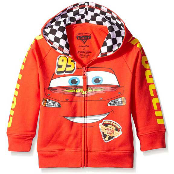 Cars (Movie) Lightning McQueen Hooded Sweatshirt