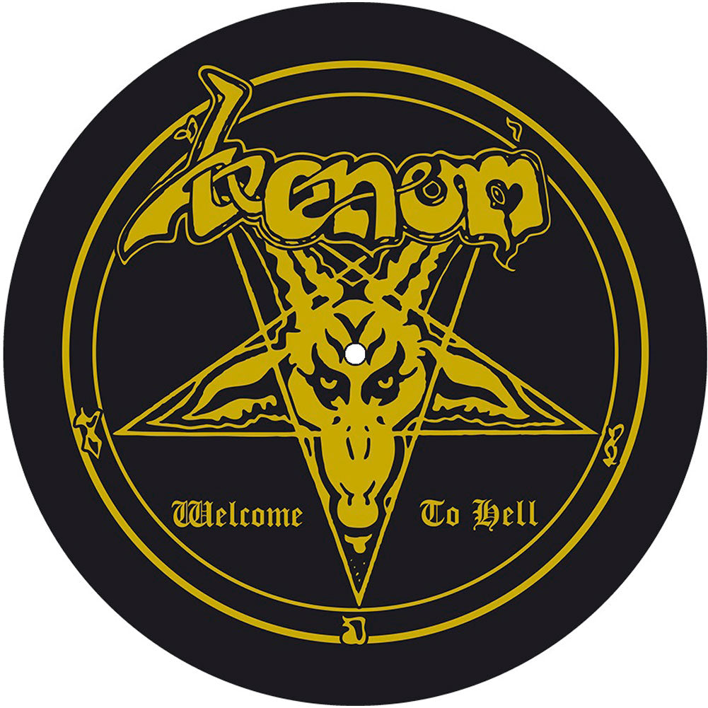 Venom Black Metal/Welcome To Hell Slipmat Back