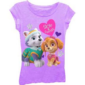 Paw Patrol Paw Patrol Skye & Everest Childrens T-shirt