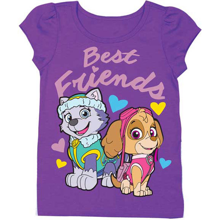 Paw Patrol Best Friends Childrens T-shirt