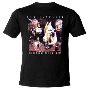 Led Zeppelin In Through T-shirt Front