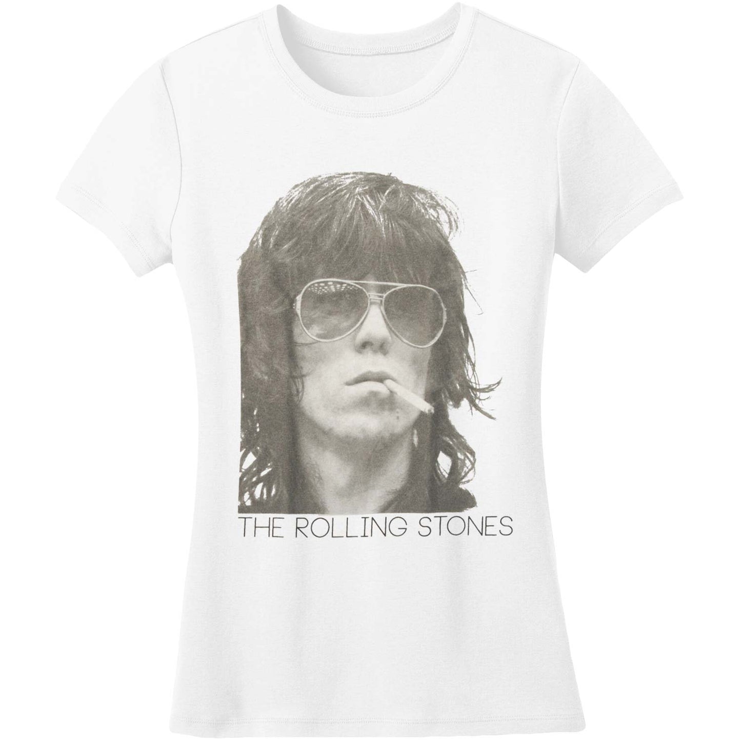 Rolling Stones Keith Photo Junior Top Front