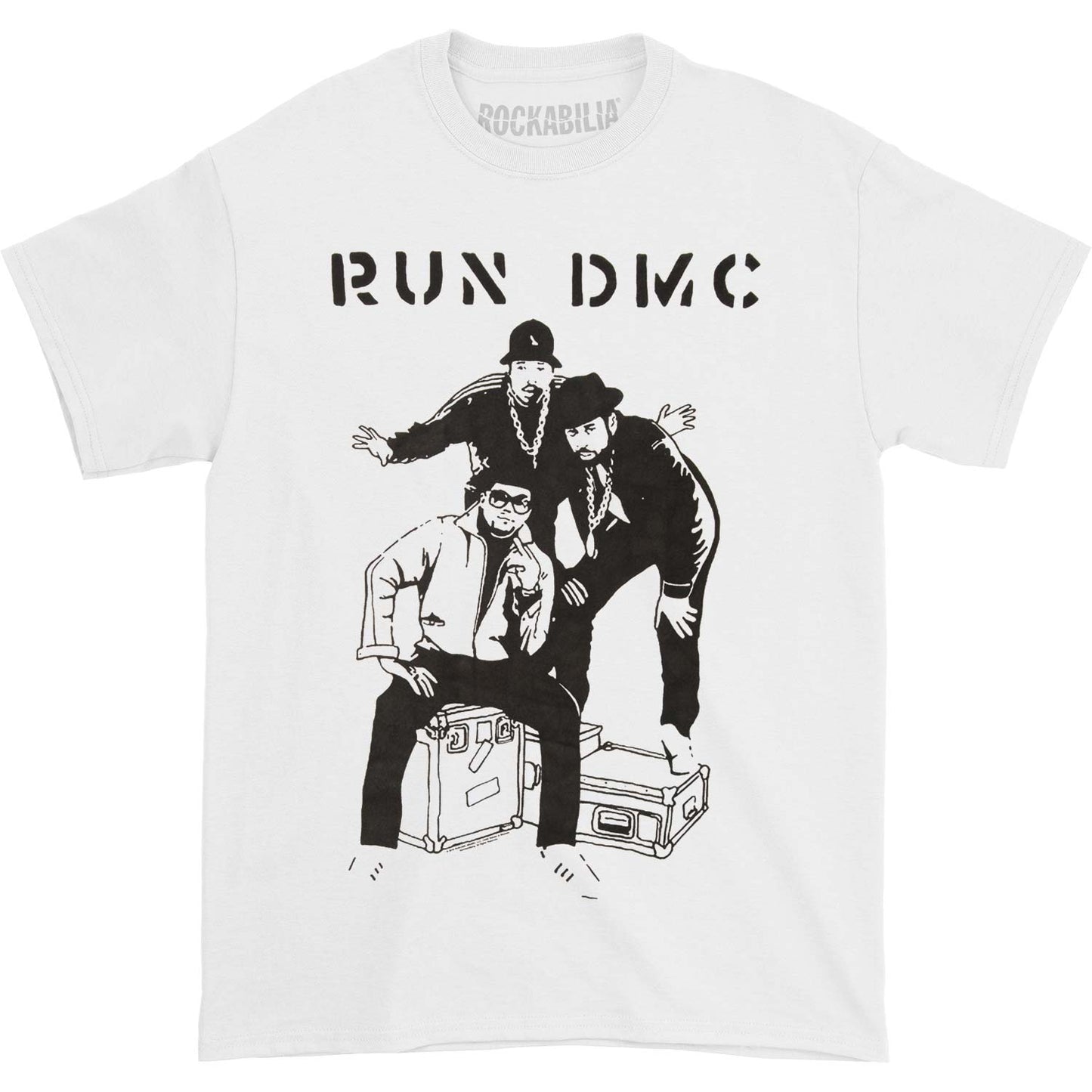 Run DMC Sketch T-shirt Front