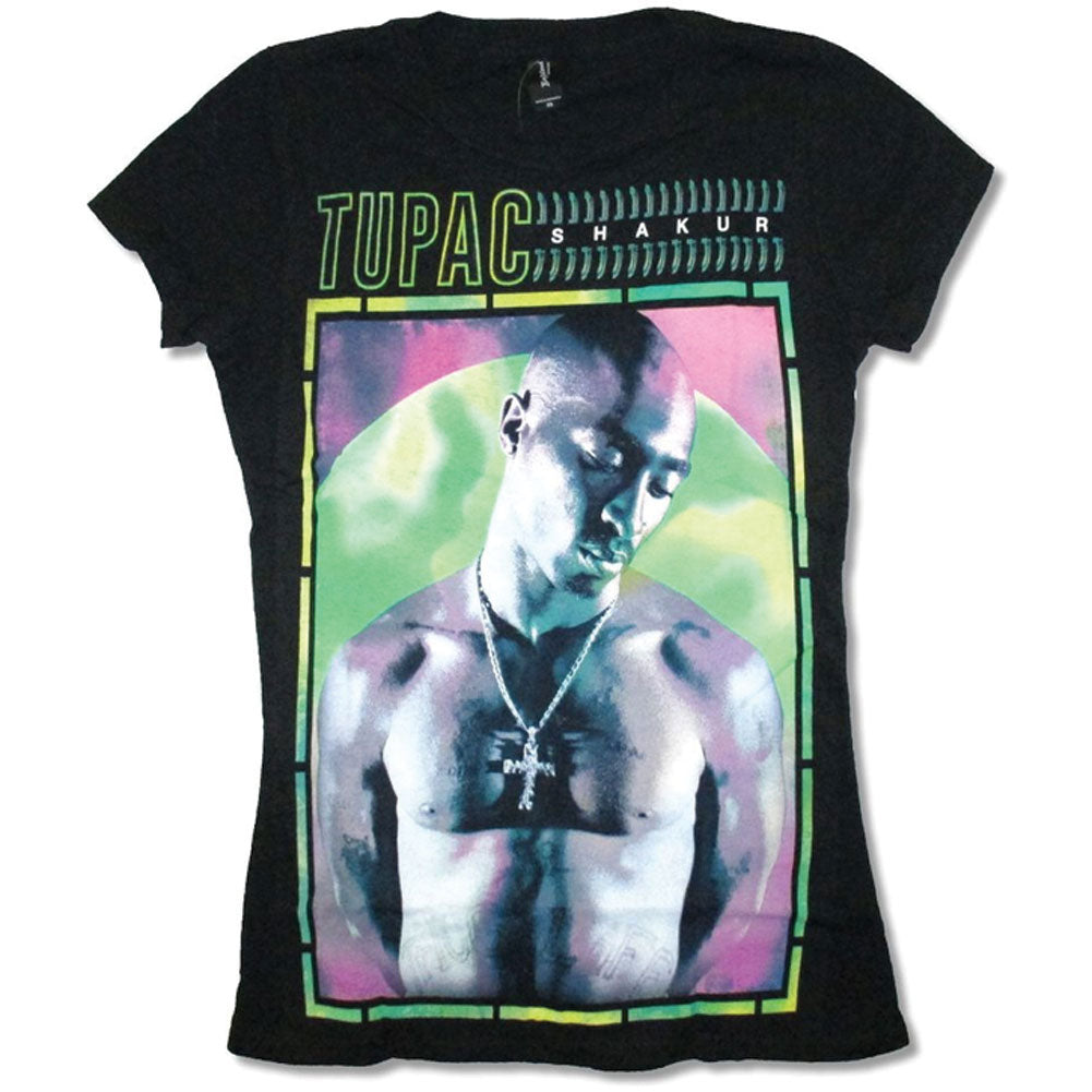 Tupac Stained Glass Junior Top Front