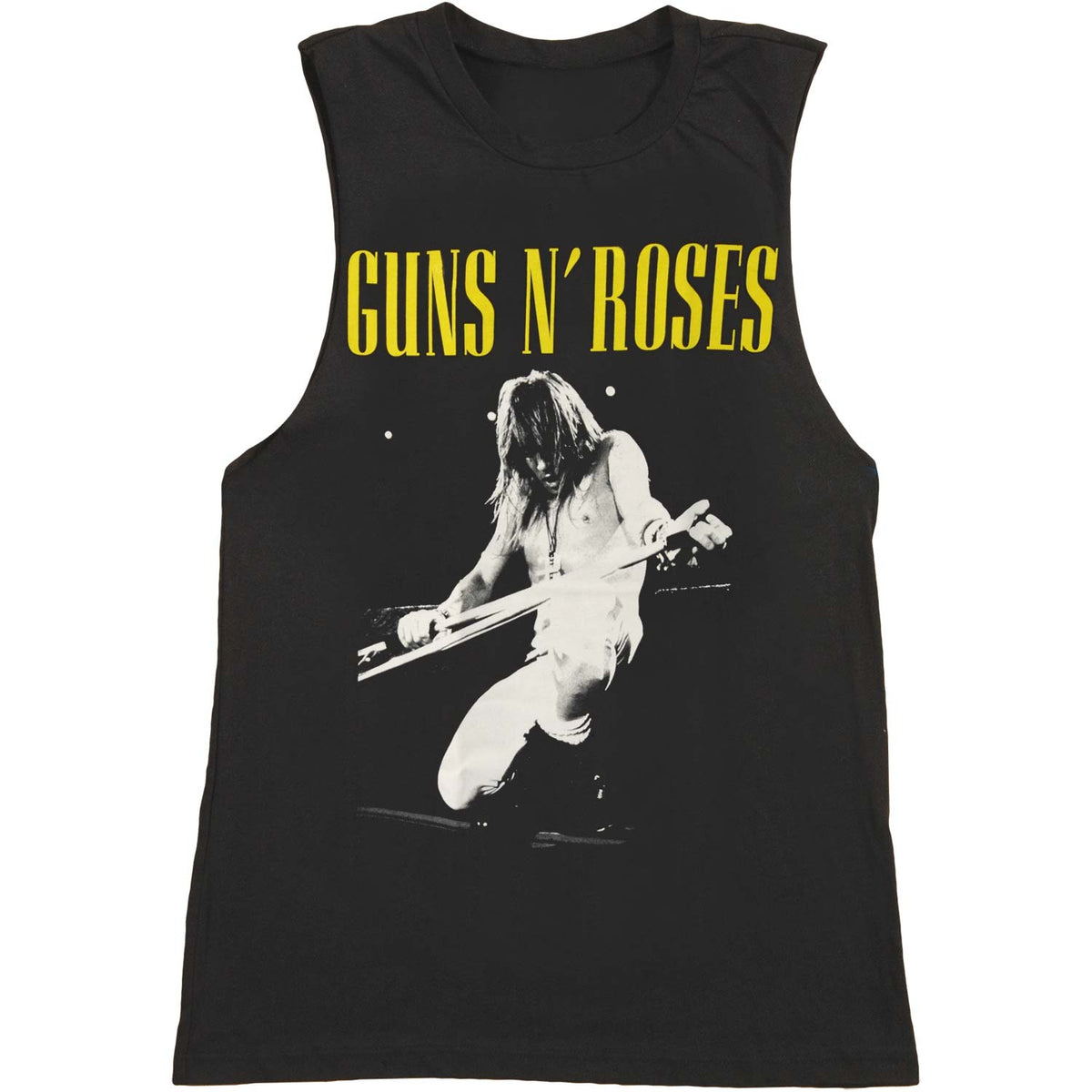 Guns N Roses Axl Mens Tank Front