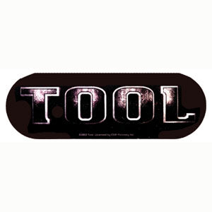 Tool Salival Oval Logo Sticker Front
