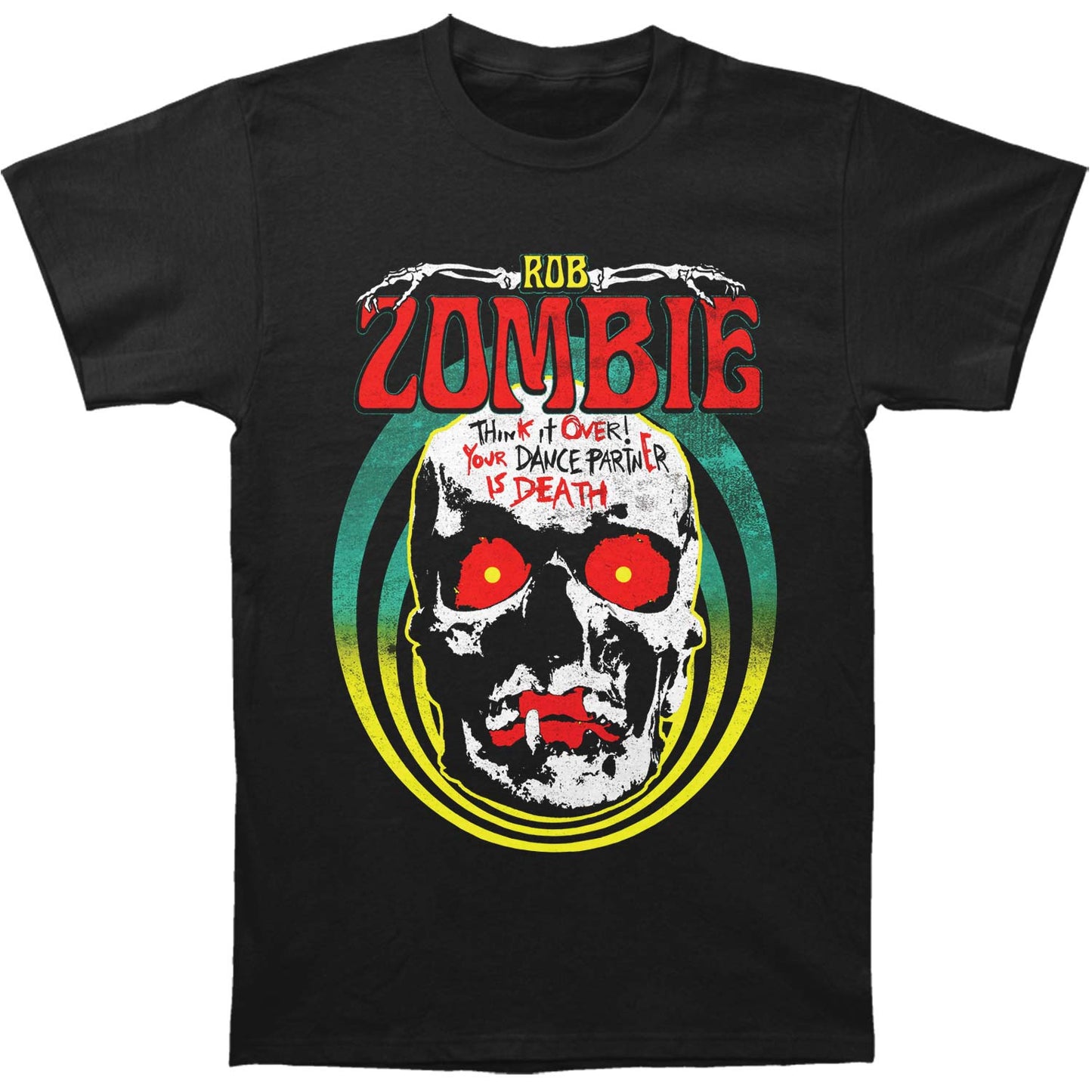 Rob Zombie Death Tour T-shirt Front