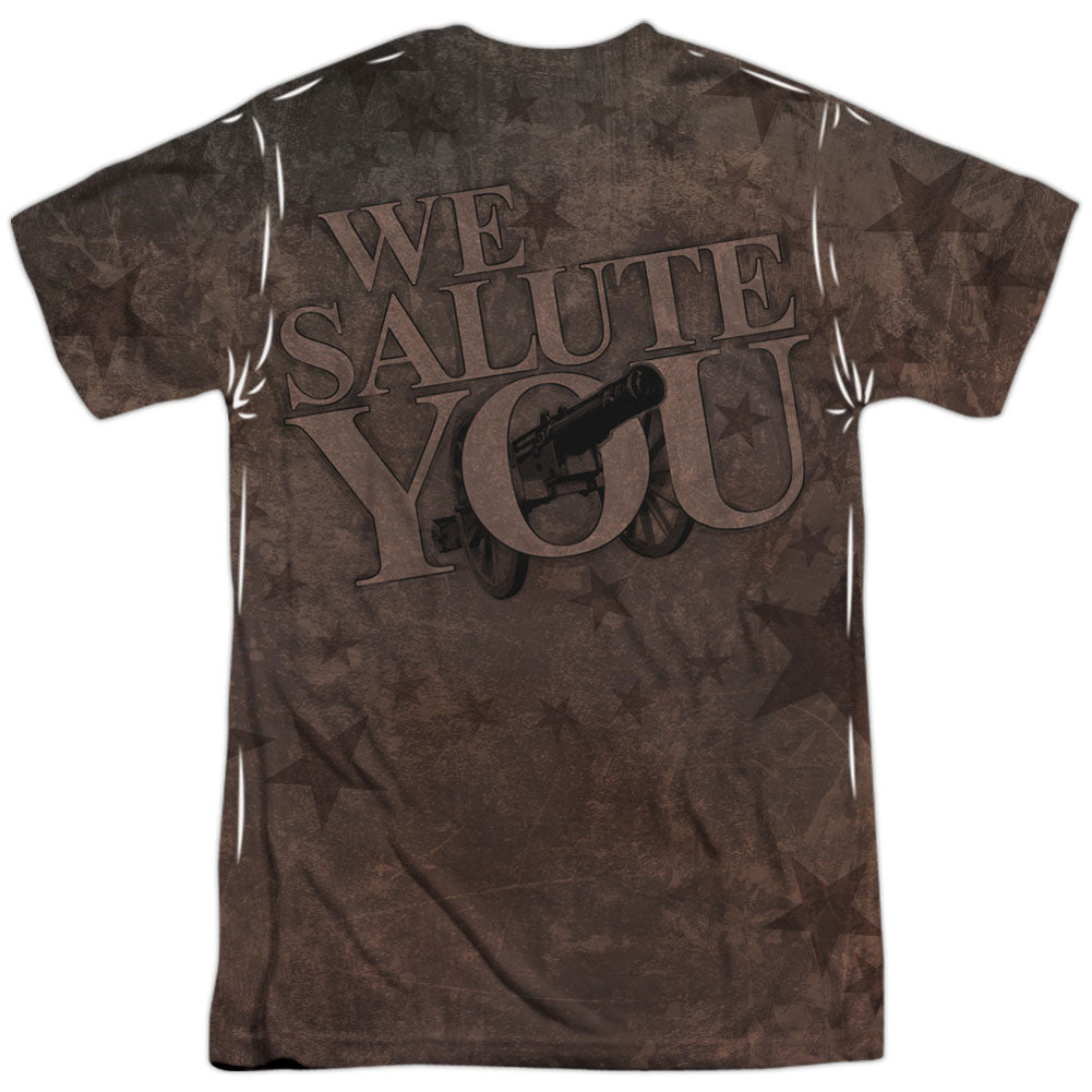 AC/DC We Salute You 100% Poly Front/Back Print Sublimation T-shirt