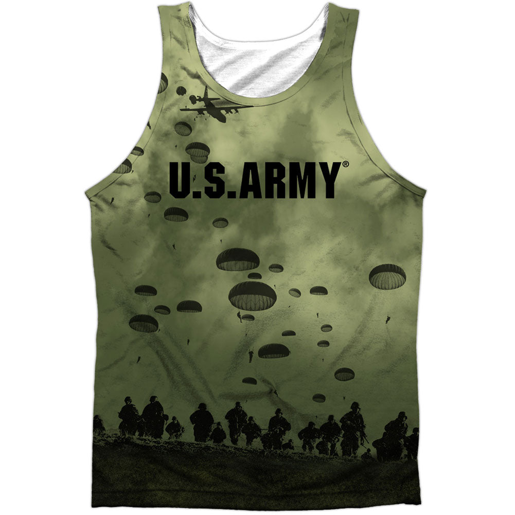 U.S. Army Air To Land 100% Poly Mens Tank Front